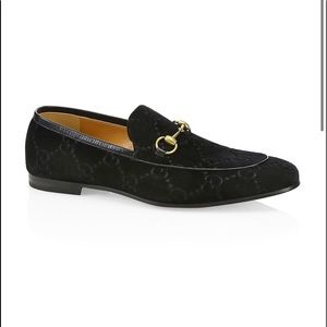GUCCI JORDAAN GG VELVET LOAFER